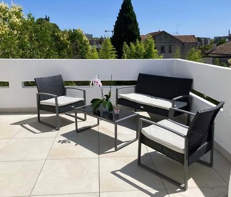 Appartement Terrasse Panoramique Hopitaux Et Facultes Montpellier Dış mekan fotoğraf