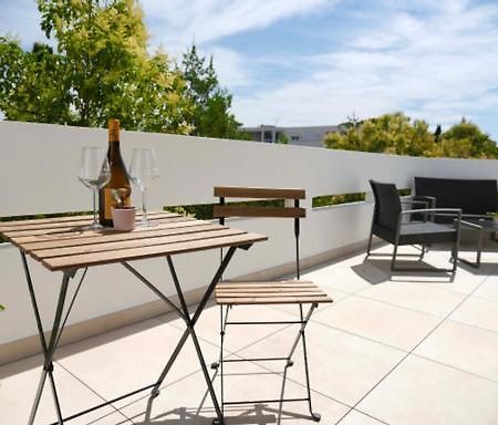 Appartement Terrasse Panoramique Hopitaux Et Facultes Montpellier Dış mekan fotoğraf